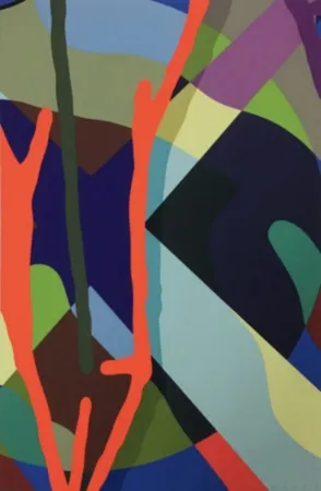 Siebdruck Kaws - Tension 6