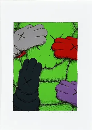 Siebdruck Kaws - Urge (1)