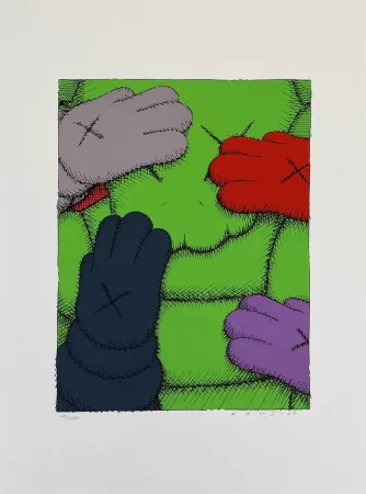 Siebdruck Kaws - Urge (1)