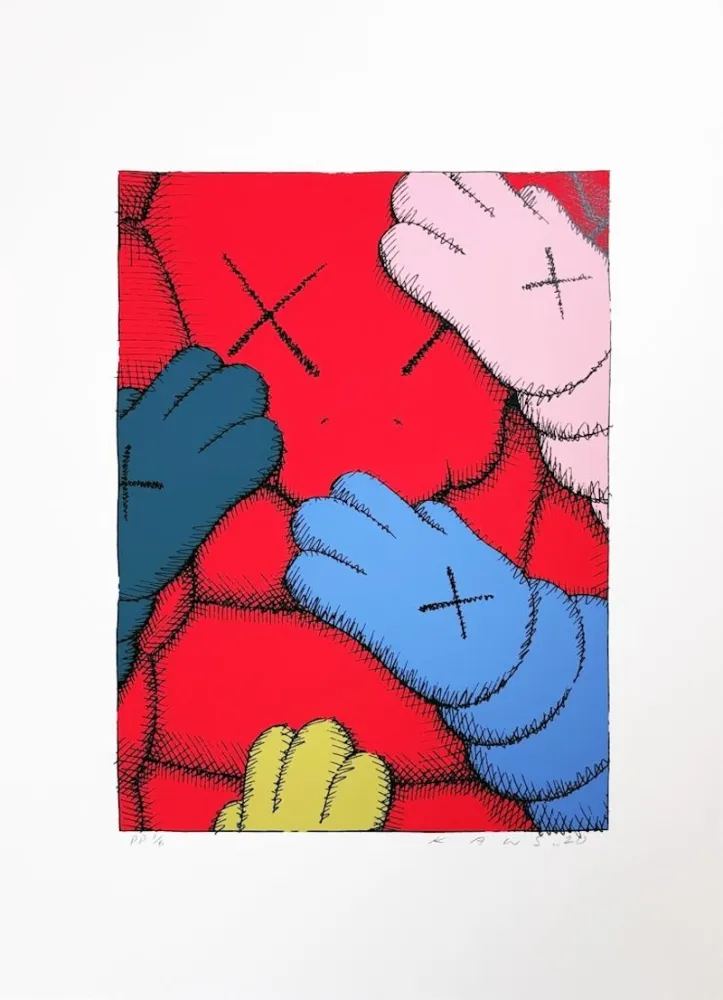 Siebdruck Kaws - Urge (10)