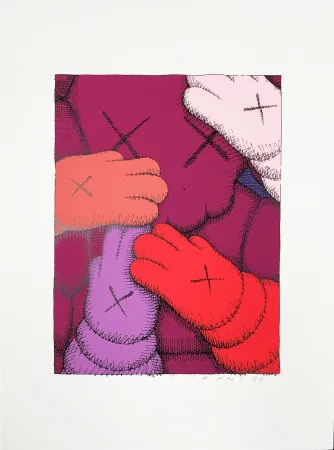 Siebdruck Kaws - Urge (2)