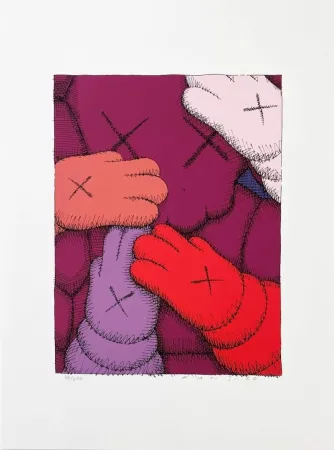 Siebdruck Kaws - Urge (2)