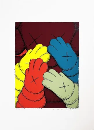 Siebdruck Kaws - Urge (4)
