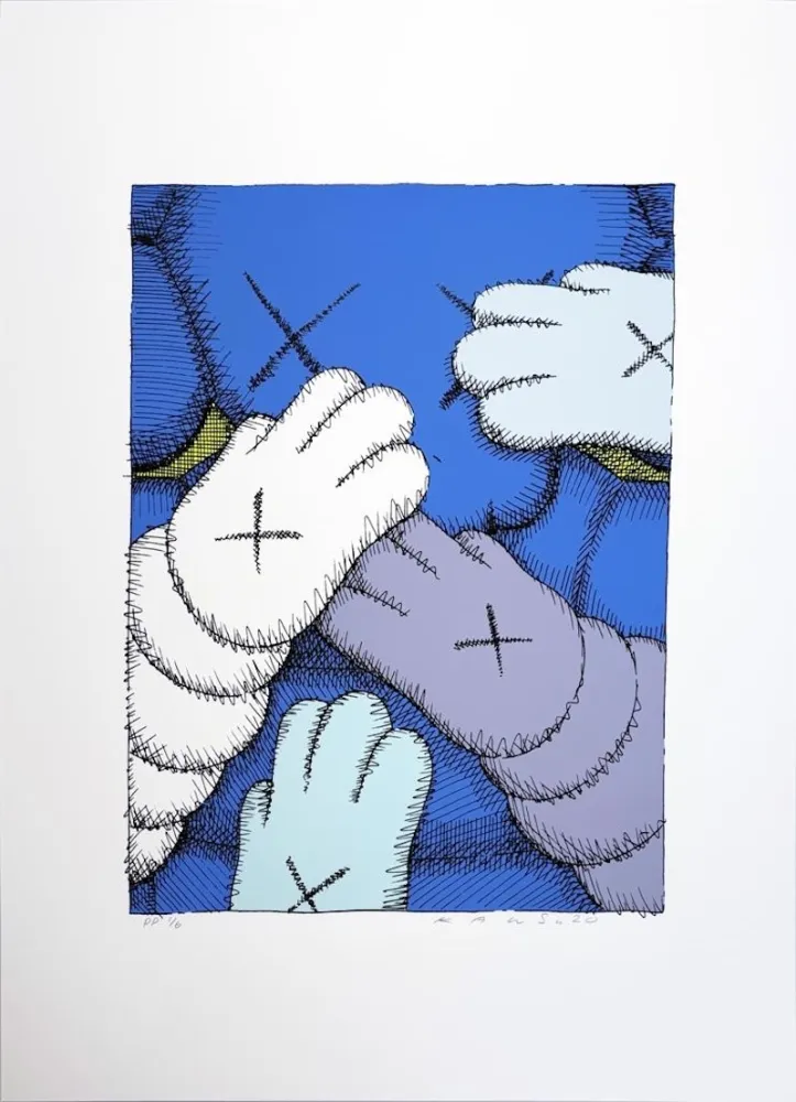 Siebdruck Kaws - Urge (6)