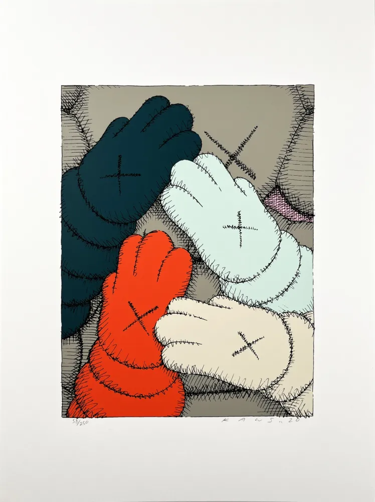 Siebdruck Kaws - Urge (7)