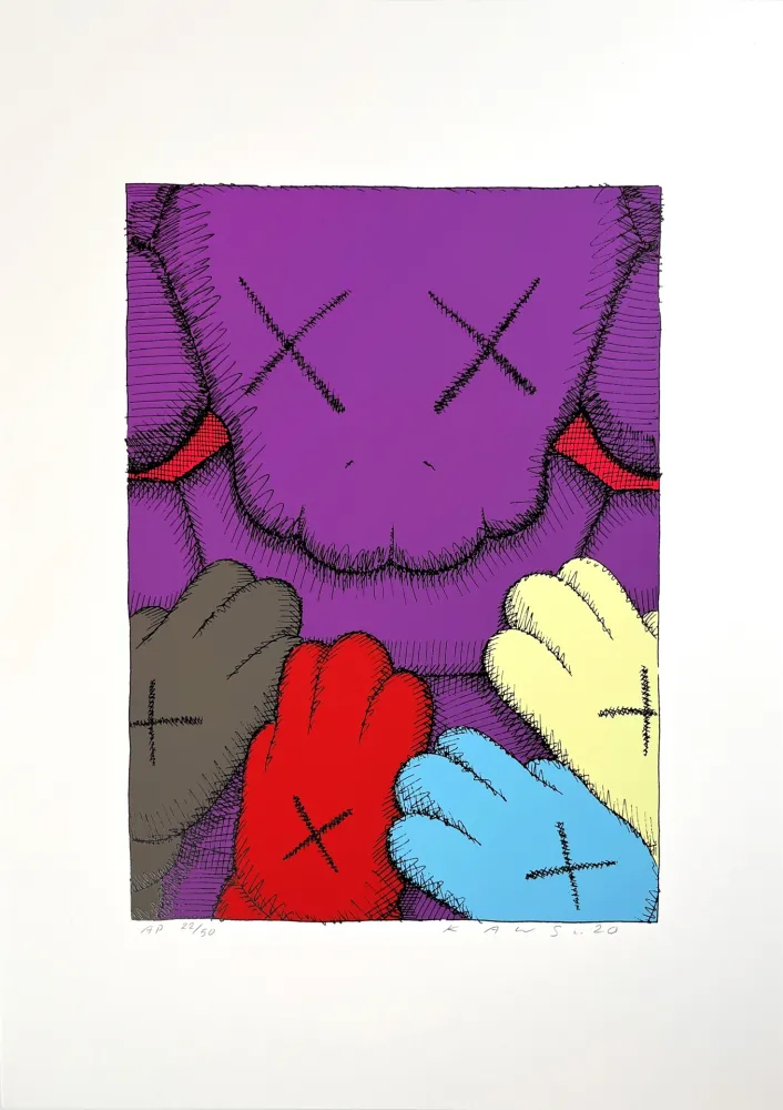 Siebdruck Kaws - Urge (8)