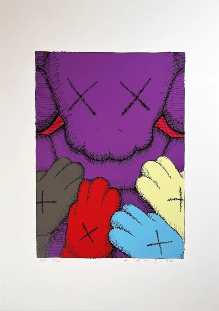Siebdruck Kaws - Urge (8)