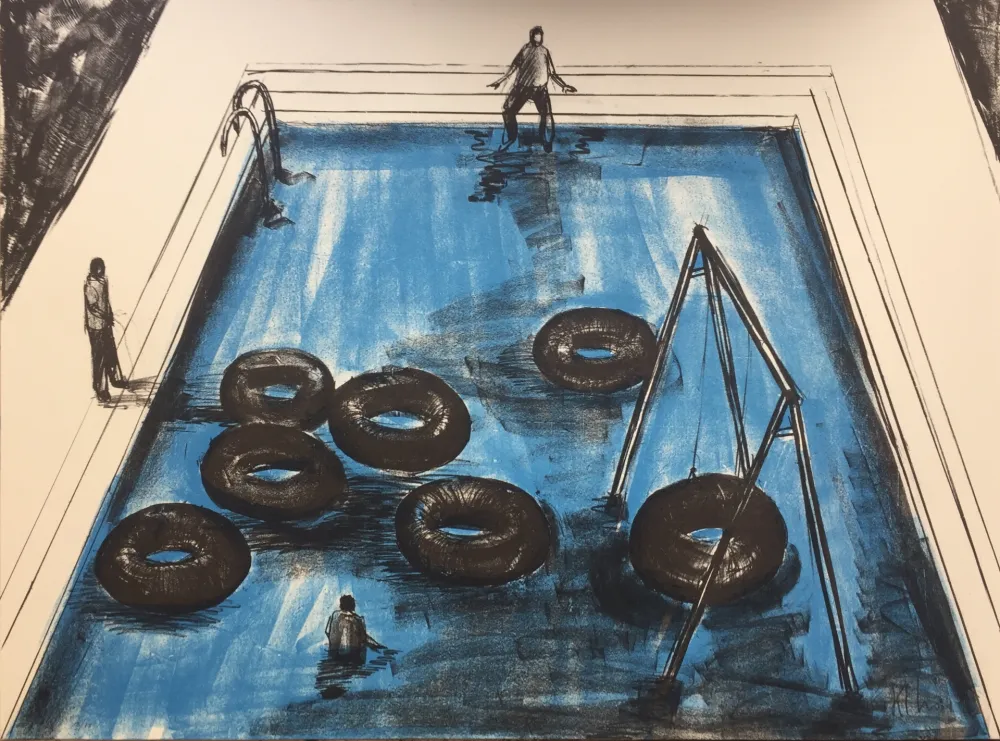 Lithographie Kcho - Regresa vida mia que te espero 3 