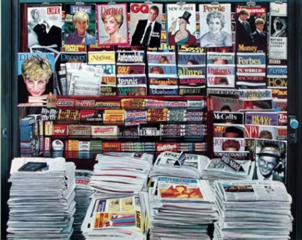 Siebdruck Keeley - 1997 A Year to Remember