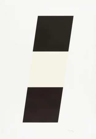 Lithographie Kelly - Black/White/Black