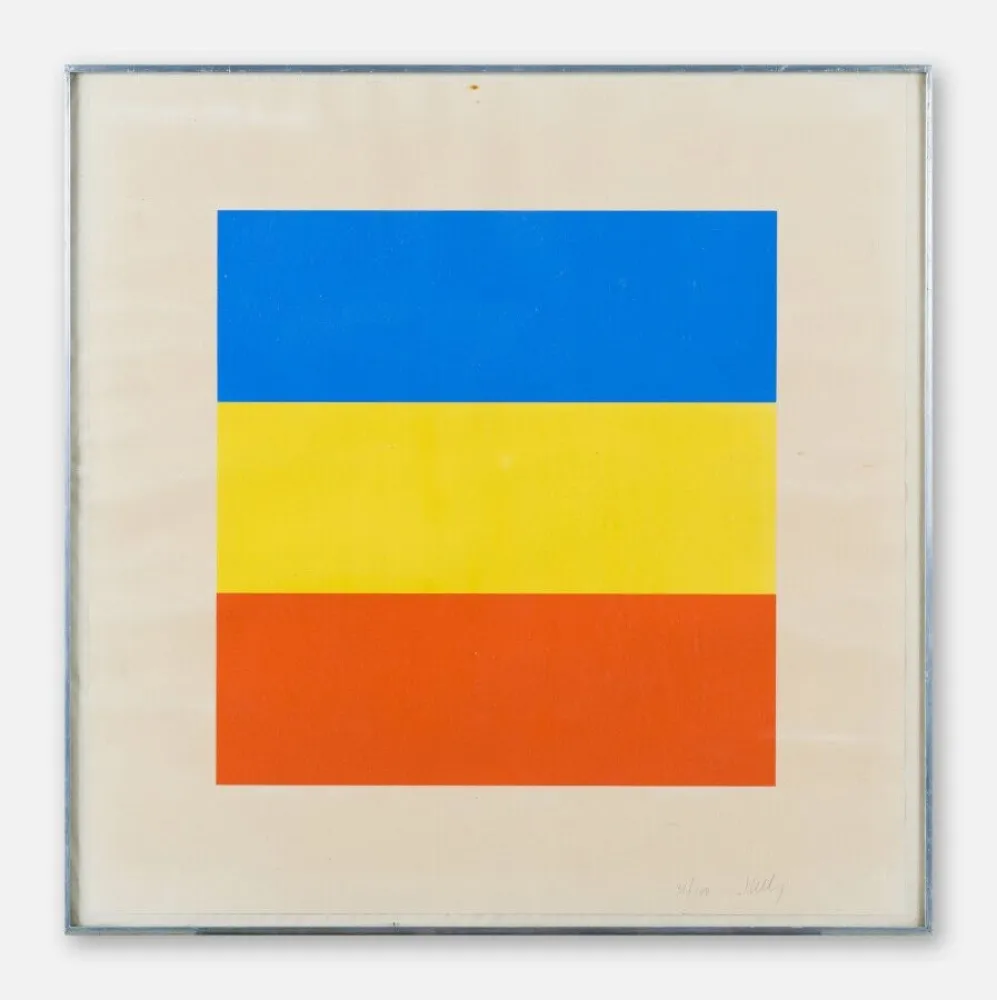 Siebdruck Kelly - Red, Yellow, Blue.