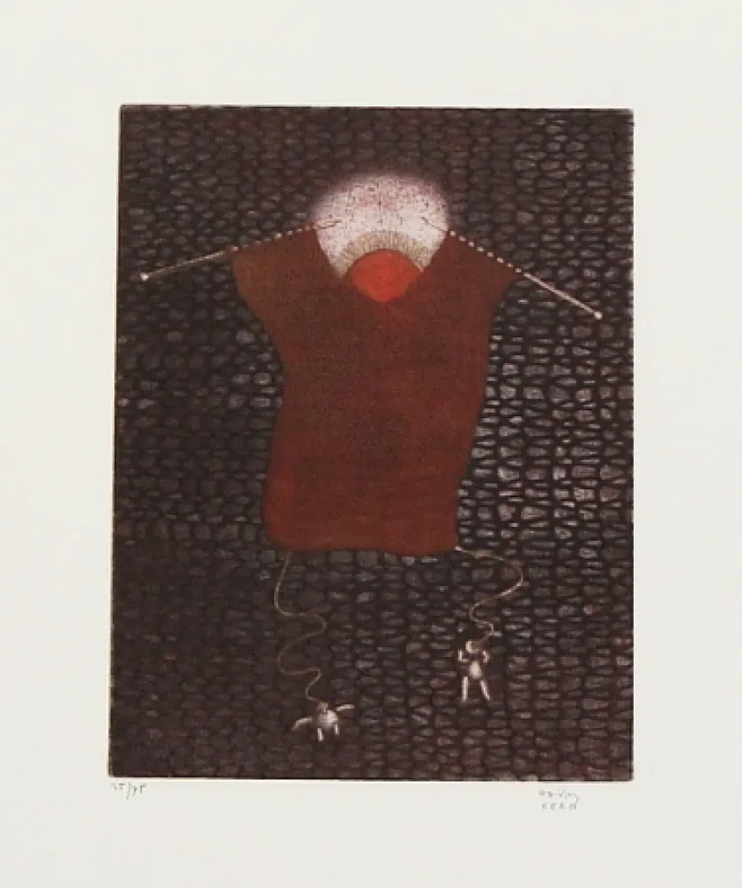 Radierung Und Aquatinta Kern - Le point de Beauté