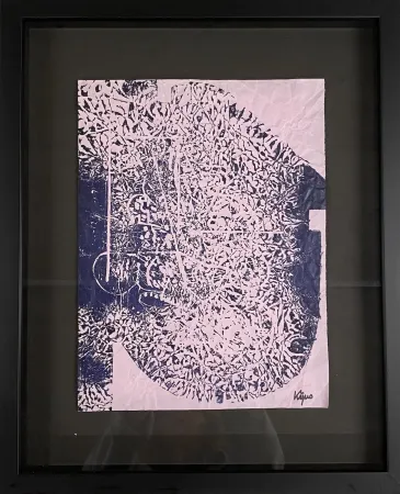 Aquatinta Kijno - Composition, ca.