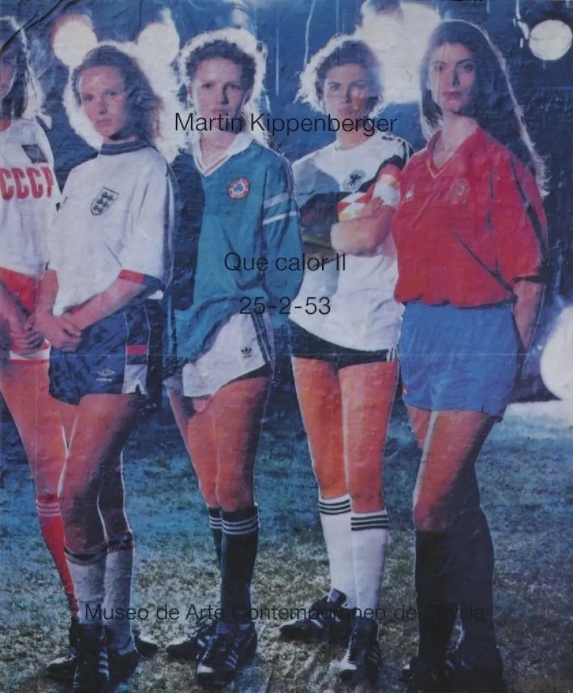 Illustriertes Buch Kippenberger - Martin Kippenberger, que calor II, 25-2-53 Catalogue raisonne Affiches