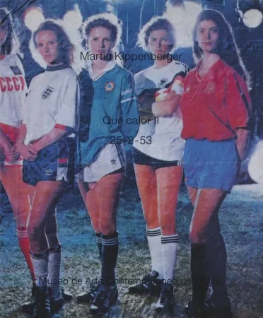 Illustriertes Buch Kippenberger - Martin Kippenberger, que calor II, 25-2-53 Catalogue raisonne Affiches