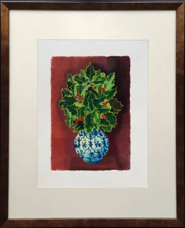 Lithographie Kisling - Feuillage sacré (Sacred Foliage)