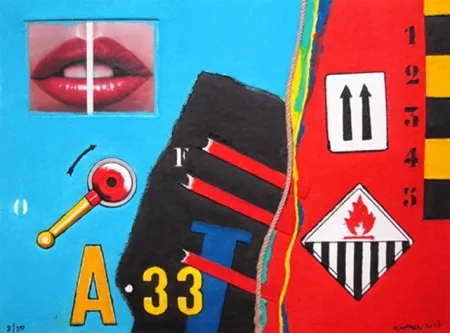 Keine Technische Klasen - A 33 - Aquagravure de Peter KLASEN