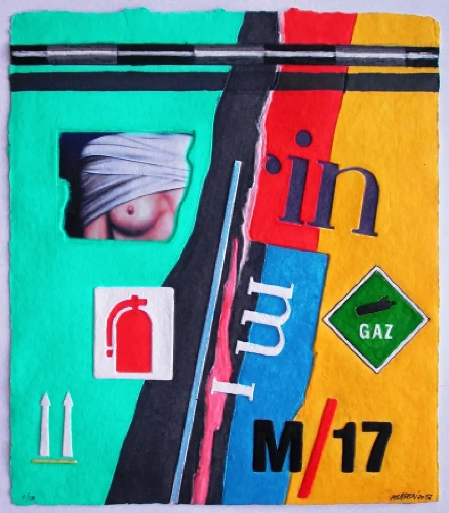 Stich Klasen - GAZ - Aquagravure de PETER KLASEN