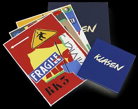 Siebdruck Klasen - Klasen devant le miroir de notre monde