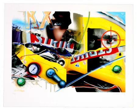 Digitale Druckgrafik Klasen - Lost Landscape 1