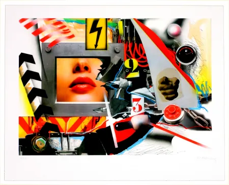 Digitale Druckgrafik Klasen - Lost Landscape 2