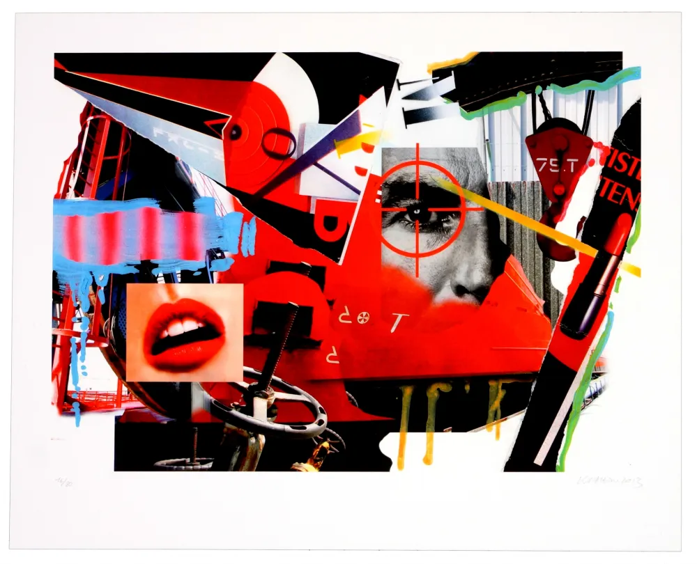 Digitale Druckgrafik Klasen - Lost Landscape 3