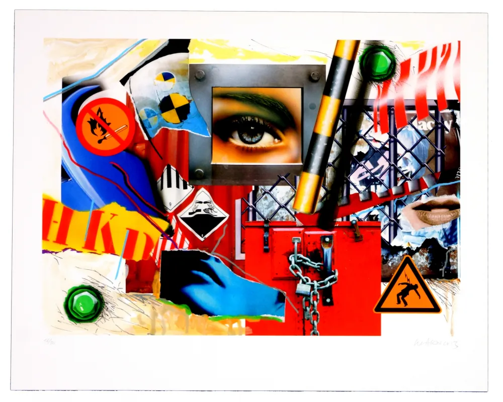 Digitale Druckgrafik Klasen - Lost Landscape 4