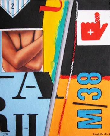 Keine Technische Klasen - M 38 - Aquagravure de Peter KLASEN