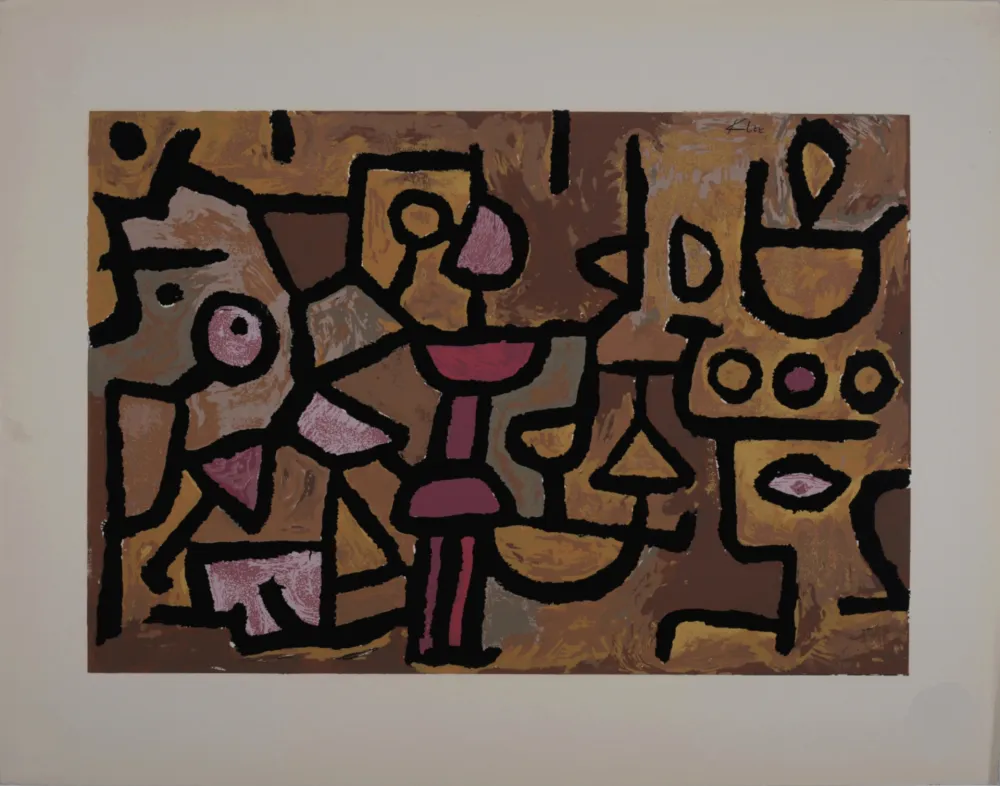 Siebdruck Klee - Musique diurne, 1953