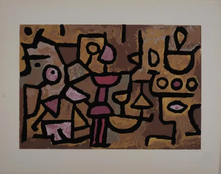Siebdruck Klee - Musique diurne, 1953
