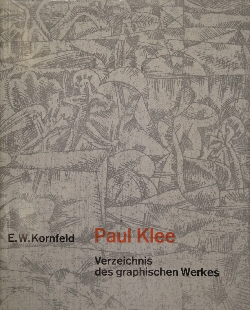 Illustriertes Buch Klee - Verzeichnis des graphischen Werkes von Paul Klee