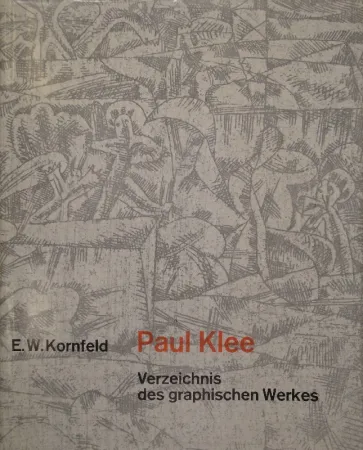 Illustriertes Buch Klee - Verzeichnis des graphischen Werkes von Paul Klee