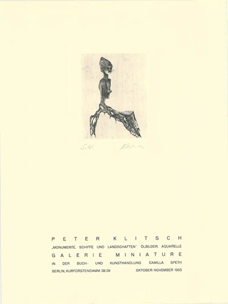 Stich Klitsch - Monumente, Schiffe und Landschaften 