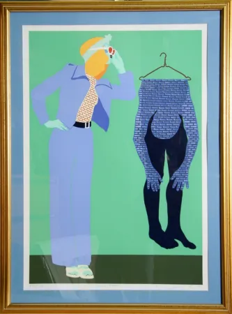 Siebdruck Kogelnik - Ecce Homo