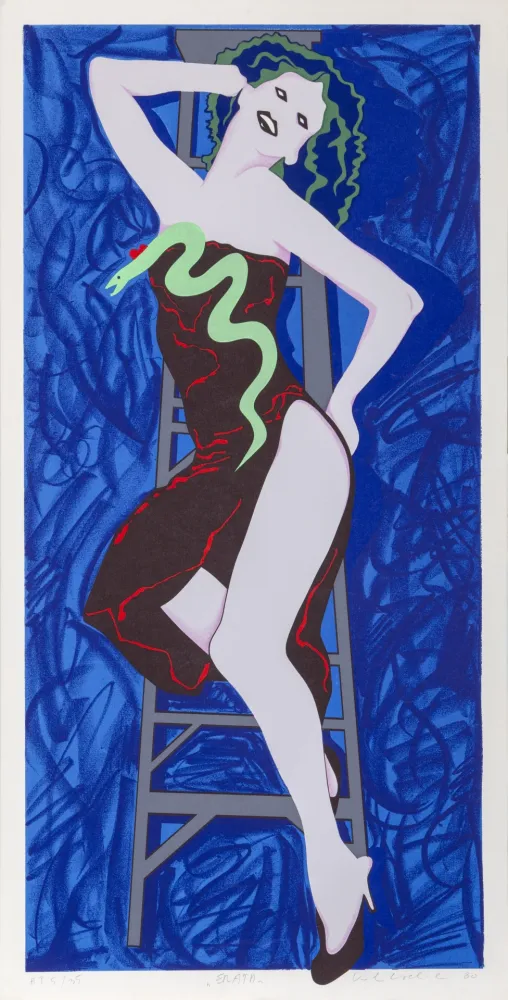 Siebdruck Kogelnik - Erato