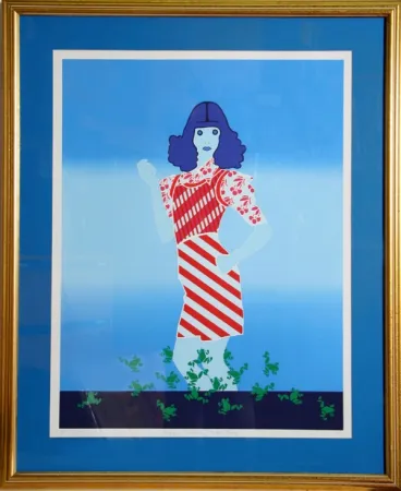 Siebdruck Kogelnik - Happy Birthday Little Frogs