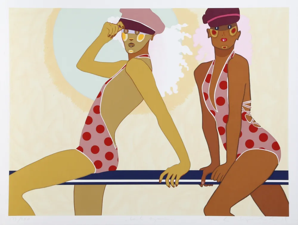 Siebdruck Kogelnik - Look Again