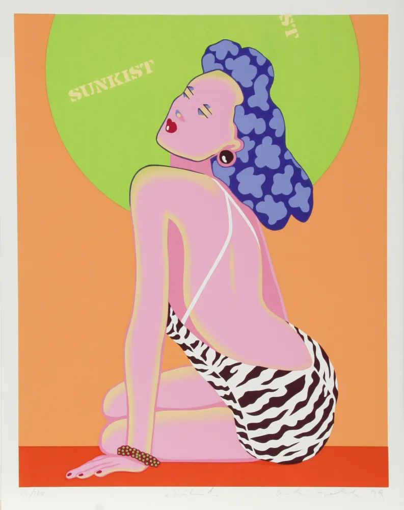 Siebdruck Kogelnik - Sunkist