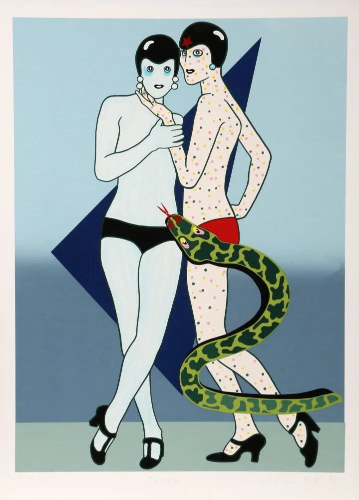 Siebdruck Kogelnik - Triangle