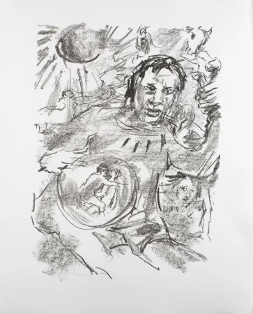 Lithographie Kokoschka - Edmund, 1963