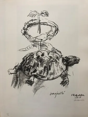 Lithographie Kokoschka - Longévité