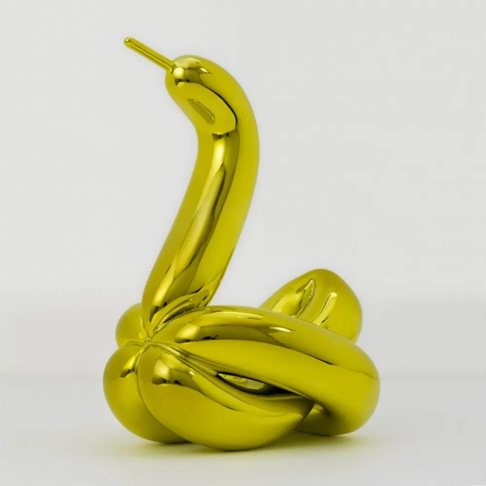 Keine Technische Koons - Balloon Swan yellow (Celebration Serie)