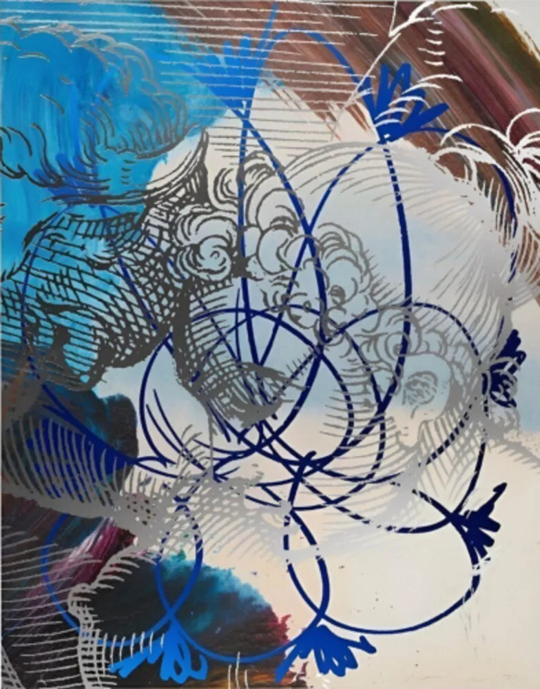 Multiple Koons - Carracci Flower