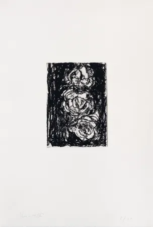 Stich Kounellis - Trois roses
