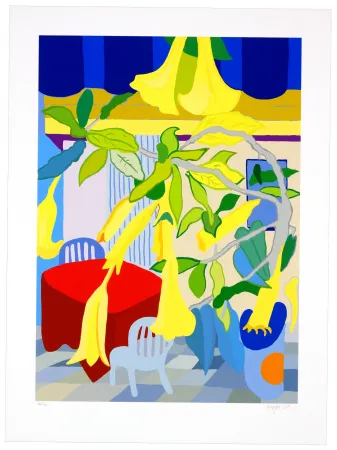 Digitale Druckgrafik Krøjer - Capri 1