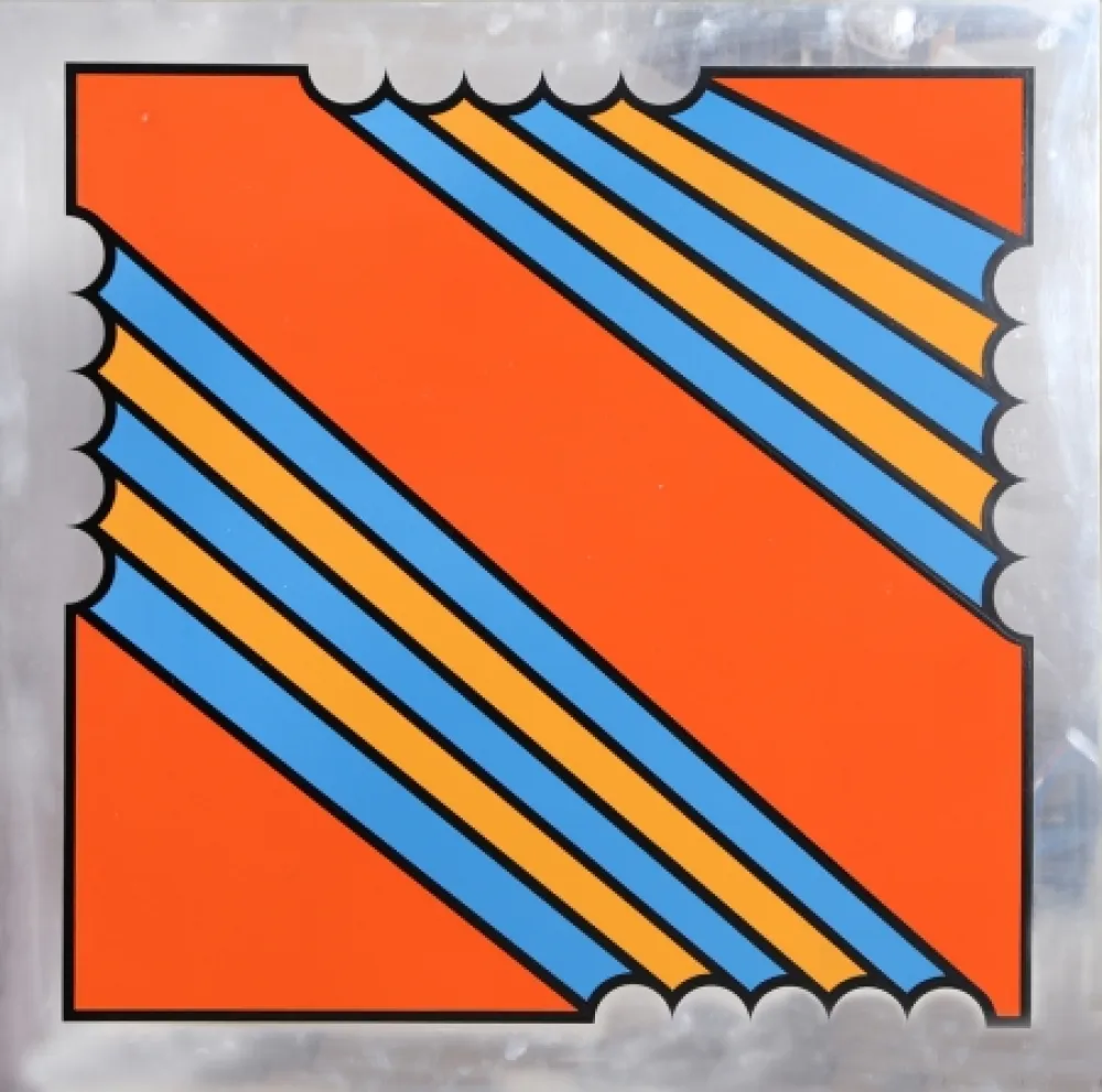 Siebdruck Krushenick - Composition