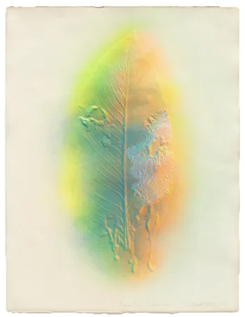 Lithographie Kudo - Fossil in Hiroshima