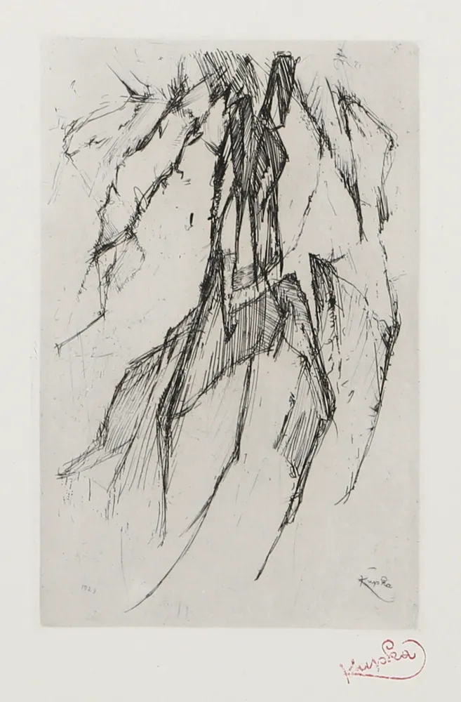 Stich Kupka - Fountain