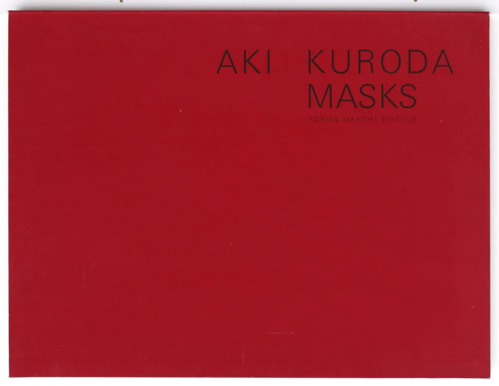 Linolschnitt Kuroda - Masks
