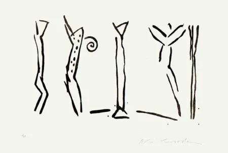 Radierung Kuroda - Nuit Blanche